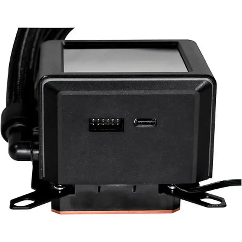 Система рідинного охолодження Lian Li Galahad II LCD, 360 Black (G89.GA2ALCD36B.00) - фото 5