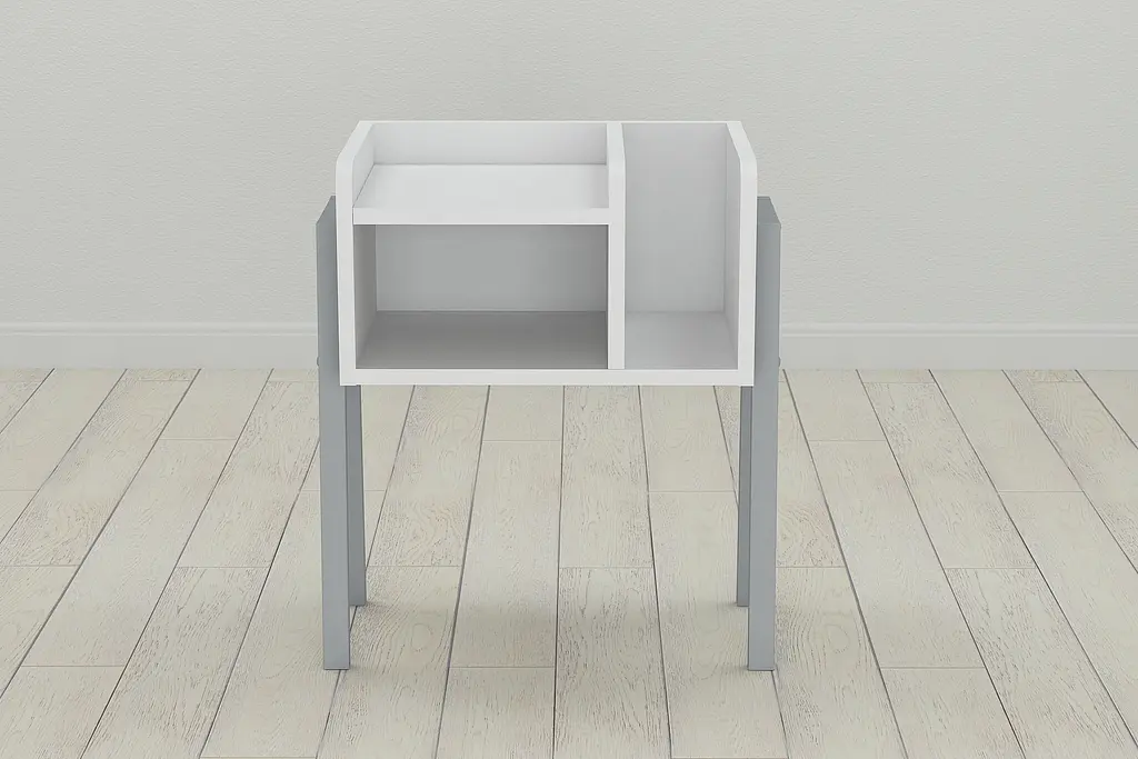 Тумба модульна Ferrum-decor Амелі 540x450x320 сірий ДСП Білий 16 мм (FRD-103017) - фото 3