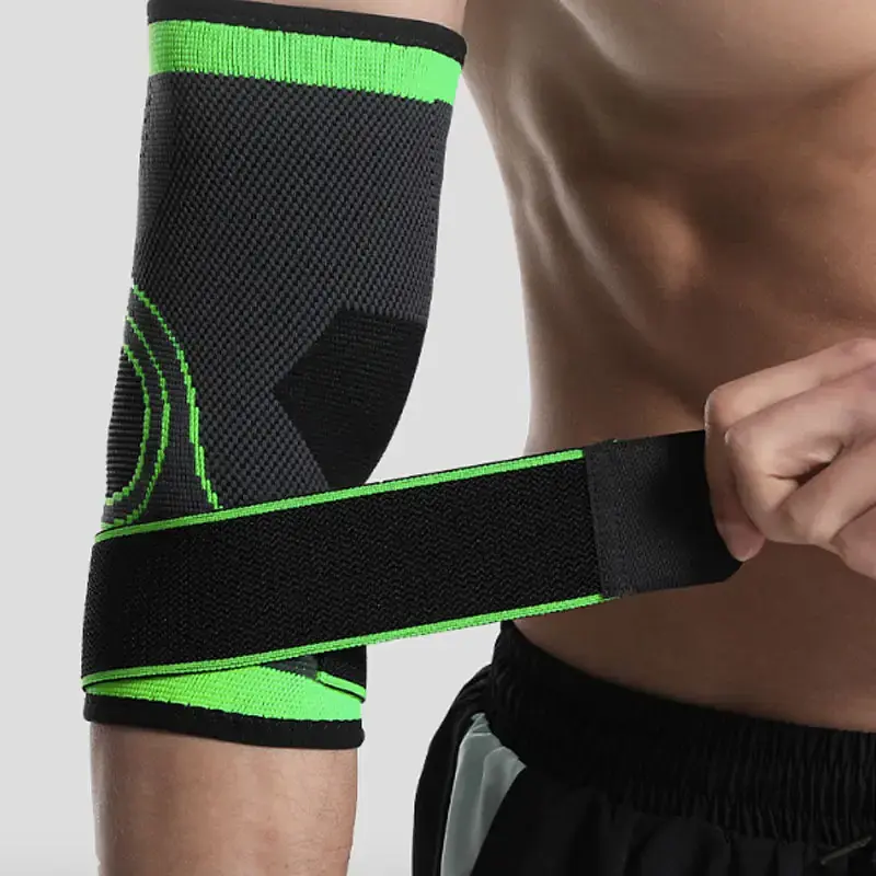 Бандаж для локтя универсальный на локтевой сустав MA-79 Black (16718) - фото 5