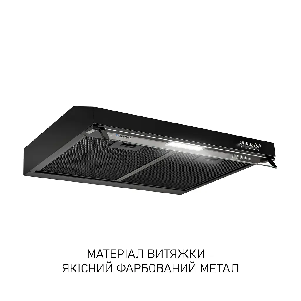 Витяжка плоска Minola HPL 6200 BLF - фото 3