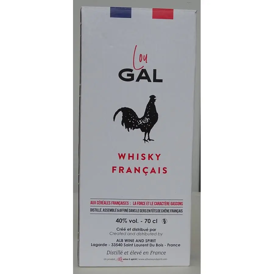 Віскі Lou Gal French 40% 0.7 л в подарунковій коробці - фото 4