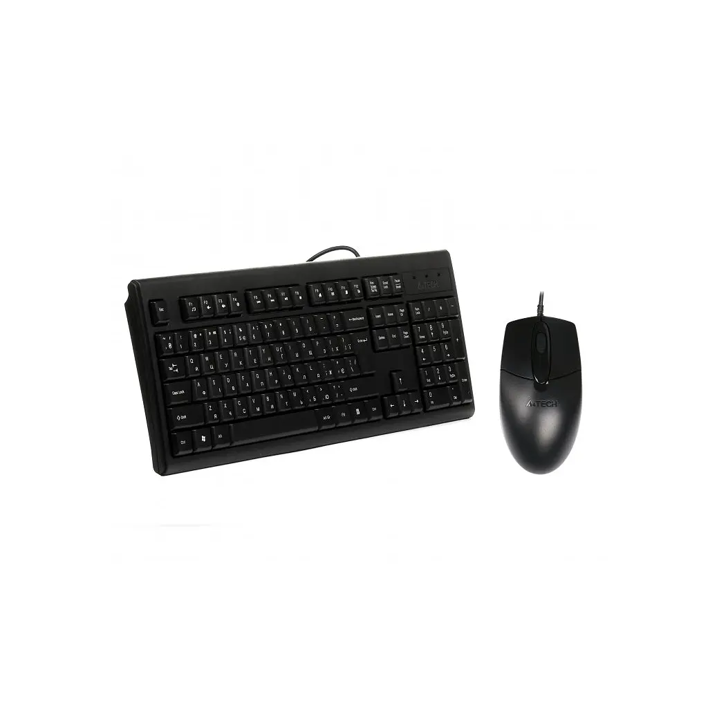 Комплект A4Tech KR-8372 USB Black - фото 3