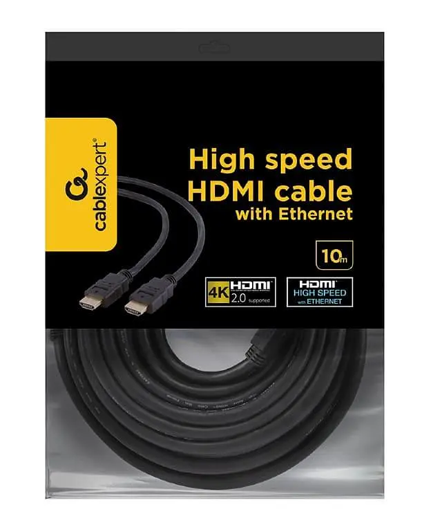 Кабель Cablexpert HDMI-HDMI V 2.0 10 м (CC-HDMI4-10M) - фото 3