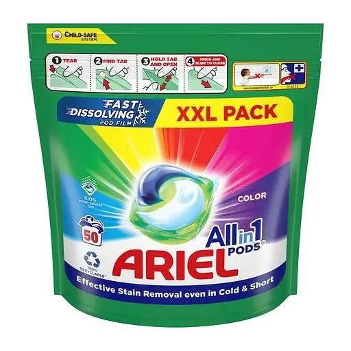 Капсули для прання Ariel Pods All-in-1 Color 50 шт