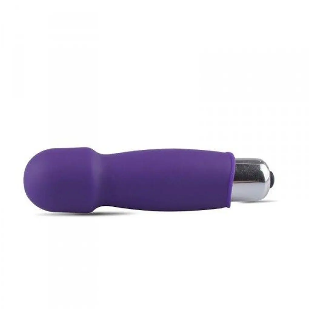 Міні-вібратор Toyz4lovers Mini Finger Fan Wand, 9 см (фіолетовий) - фото 2