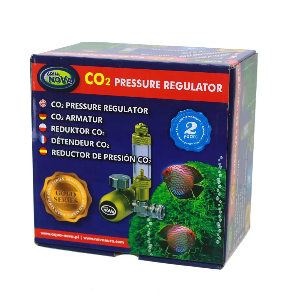 Редуктор CO2 Aqua Nova NCO2-REG з лічильником бульбашок (NCO2-REG) - фото 5
