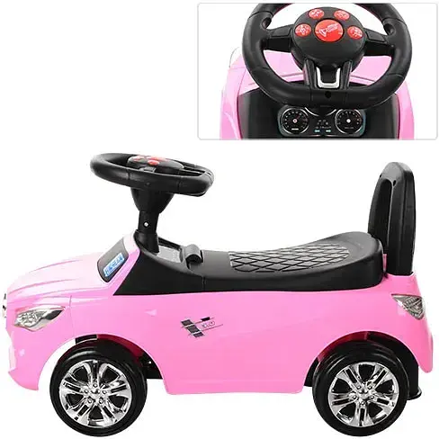 Каталка-толокар Bambi Racer M 3147C-8 розовый - фото 4