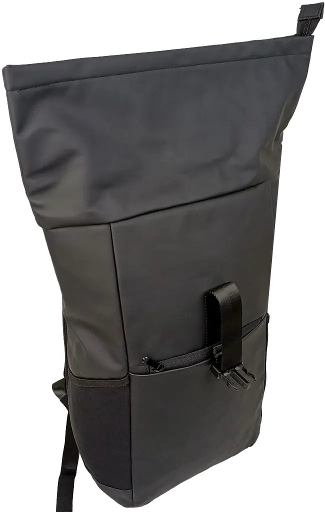 Рюкзак молодіжний проґумований Live in style 18L, чорний, роллтоп, Rolltop-Rucksack - фото 6
