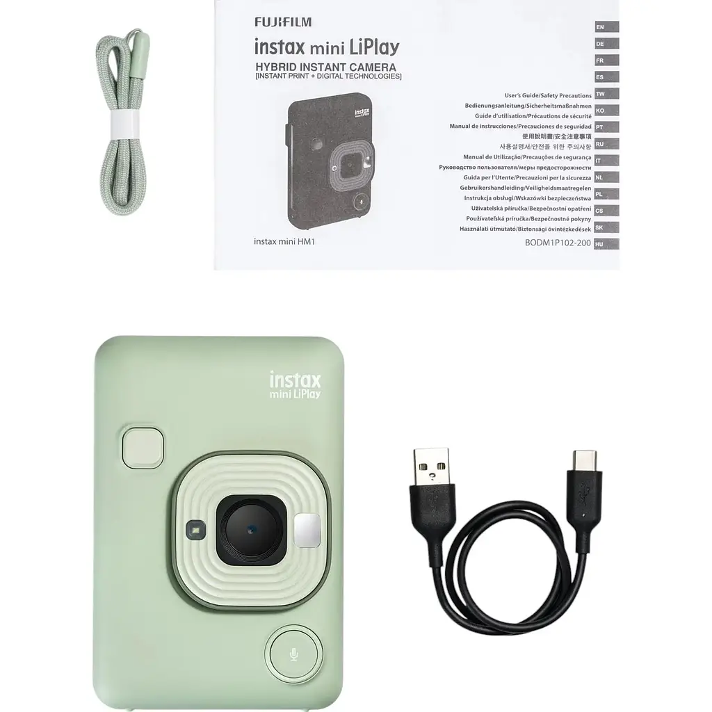 Фотокамера моментального друку Fujifilm Instax Mini LiPlay Matcha Green (16835146) [130872] - фото 10