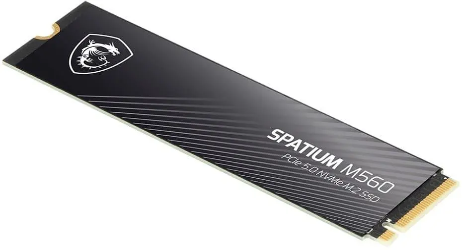 Накопичувач SSD MSI m.2 NVMe 1TB Spatium M560 PCIe 5.0x4 3D NAND TLC (S78-440L0F0-P83) - фото 2