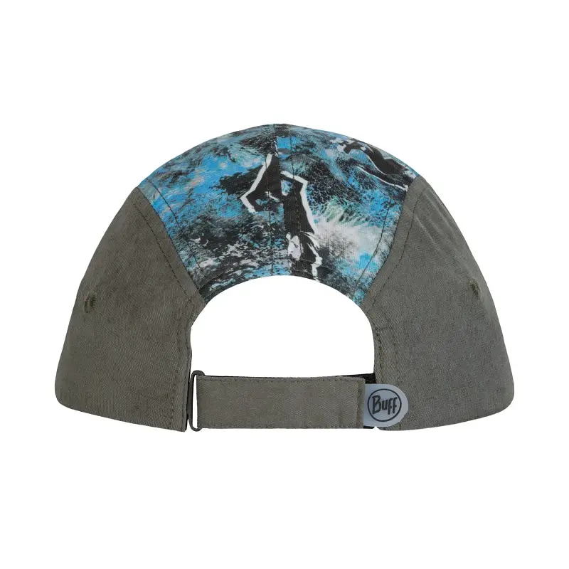 Кепка Buff Kids 5 Panels Cap sway multi Сірий-Синій - фото 2