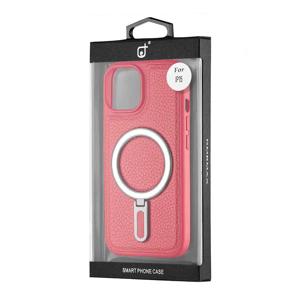 Чохол Jinduka Leather Ringo iPhone 15 Red - фото 2