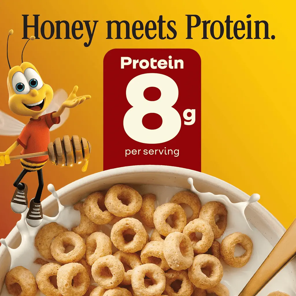Сухий сніданок General Mills Cheerios Protein Honey Nut 396г - фото 2