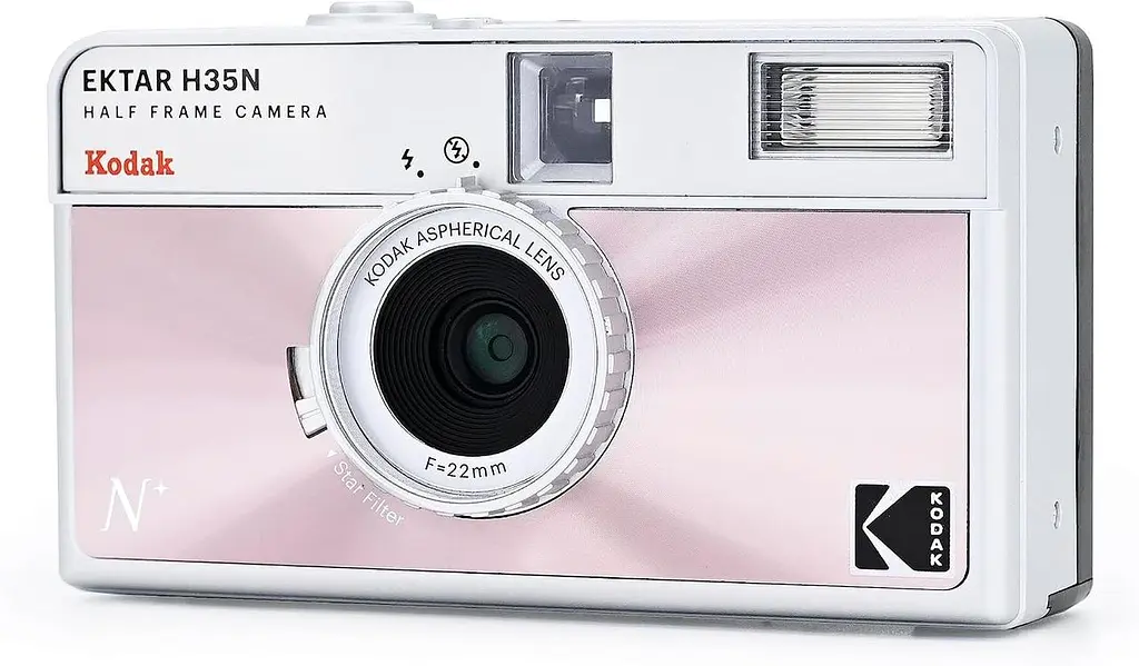 Плівкова камера Kodak Ektar H35N Half Frame 35 мм, Star Filter, Glazed Pink - фото 2