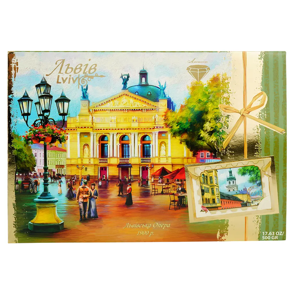 Набір цукерок Аметист Плюс Львів 500 г - фото 2