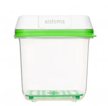 Контейнер Sistema для хранения овощей/фруктов/ягод 1,5 л, 1 шт. (53110) - фото 2