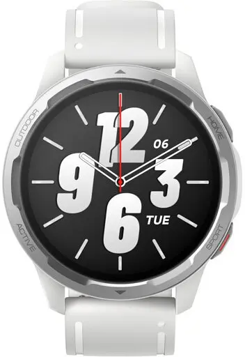 Умные часы Xiaomi Watch S1 Active Moon White белые (6934177755217) - фото 4
