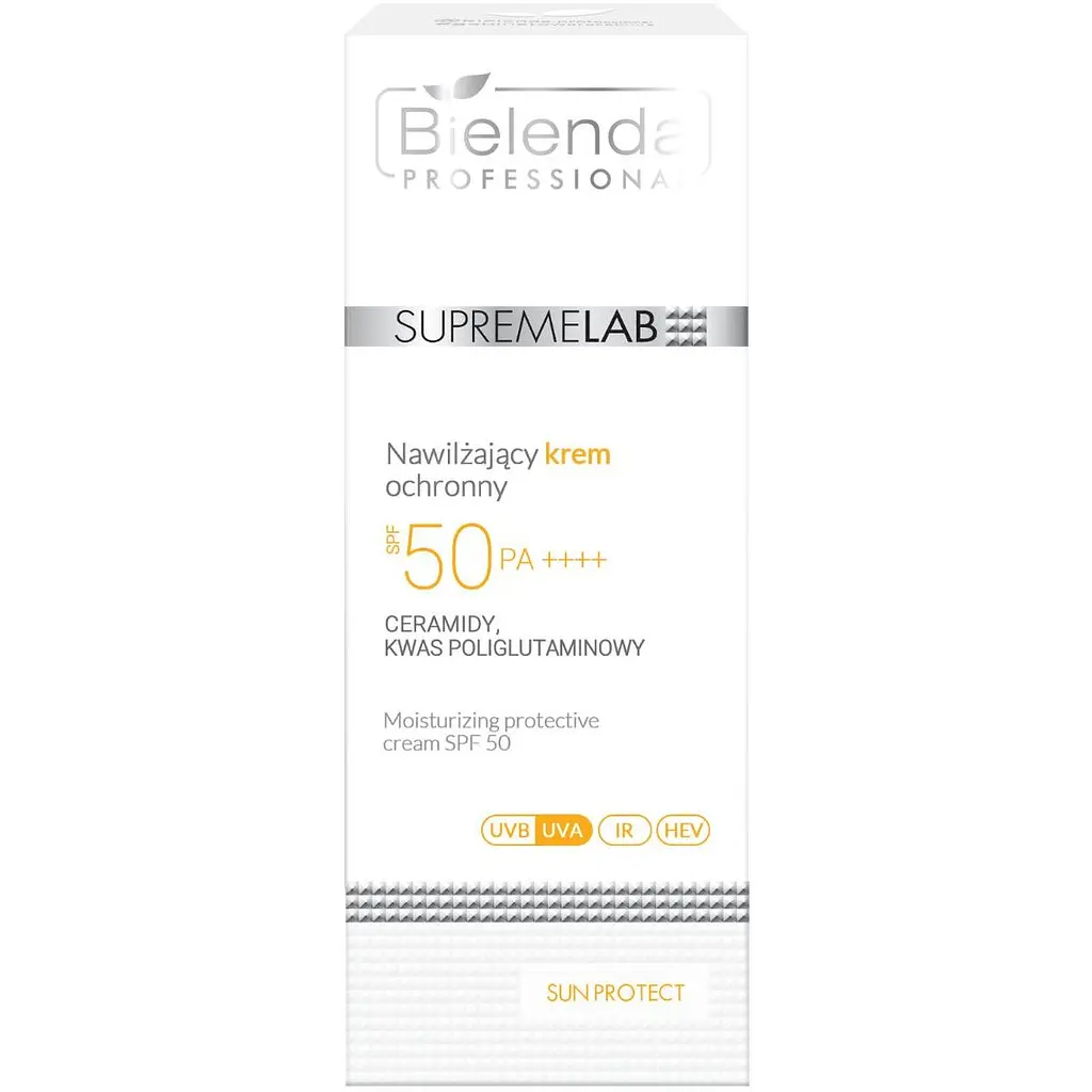 Зволожуючий захисний крем Bielenda Supremelab Sun Protect SPF 50, 50 мл - фото 3