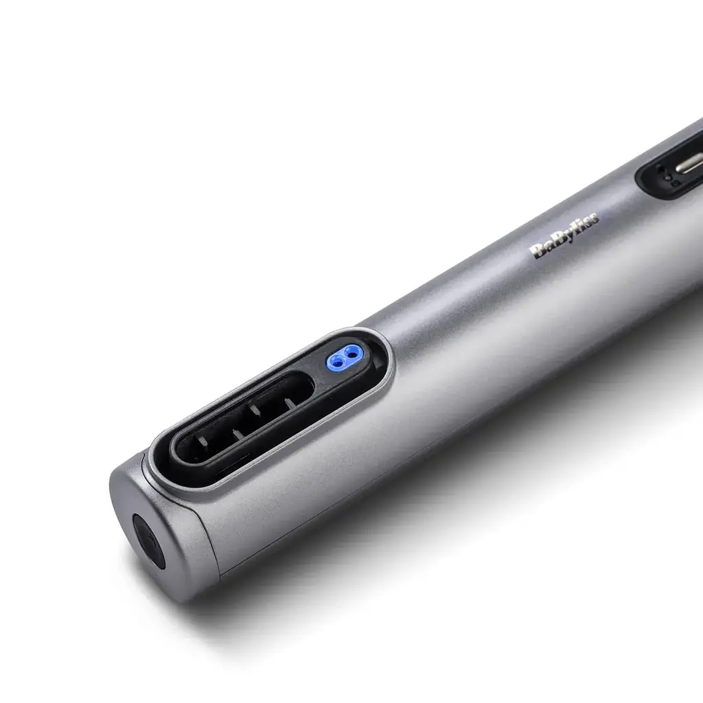 BaByliss Фен-щітка Babyliss Limited Edition SilverGold, 1600Вт, 4 режими, іоніз-я, хол. обдув, кераміка, сірий - фото 2