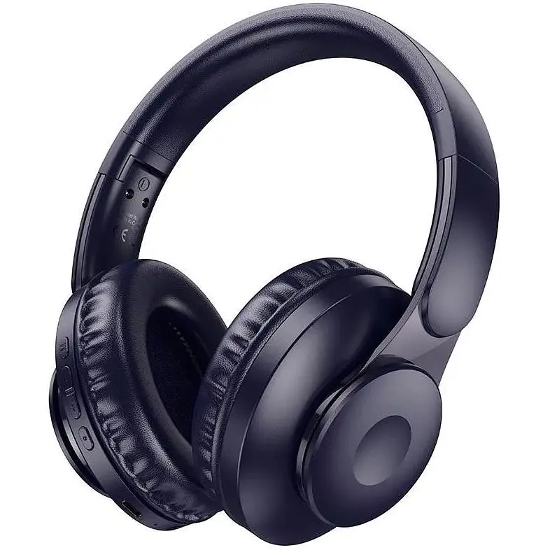 Наушники полноразмерные беспроводные Hoco W45 Enjoy BT headset черные до 46 часов - фото 7