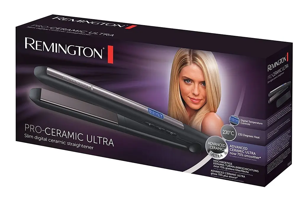 Випрямляч Remington Pro-Ceramic Ultra, 53 Вт, 150-230С, дисплей, кераміка, чорний - фото 4