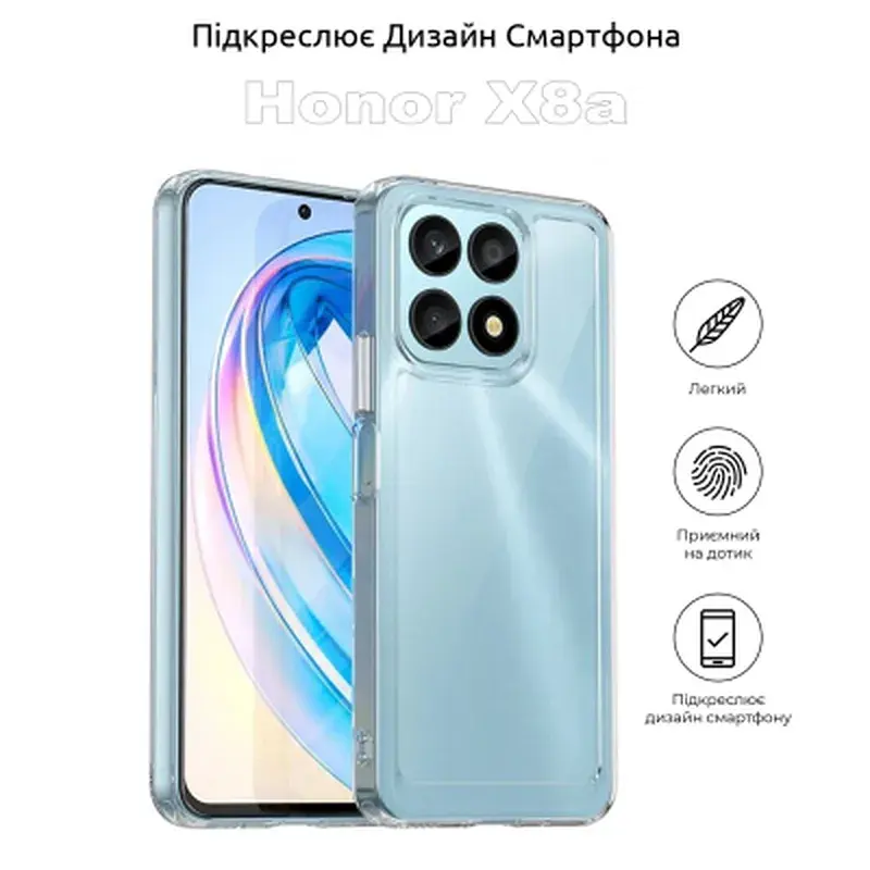 Чохол до мобільного телефона BeCover Honor X8aTransparancy (710139) - фото 4