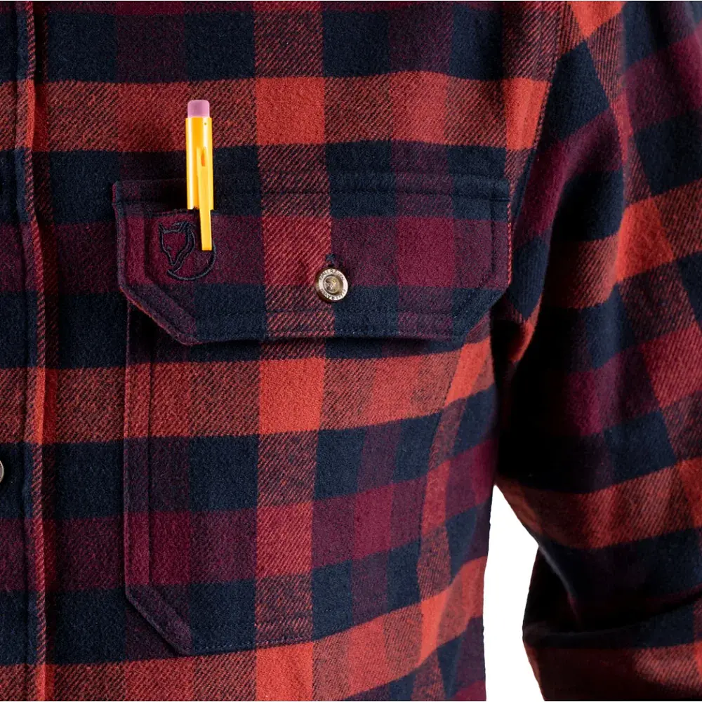 Сорочка Fjallraven Skog Shirt XXL Navy - фото 3