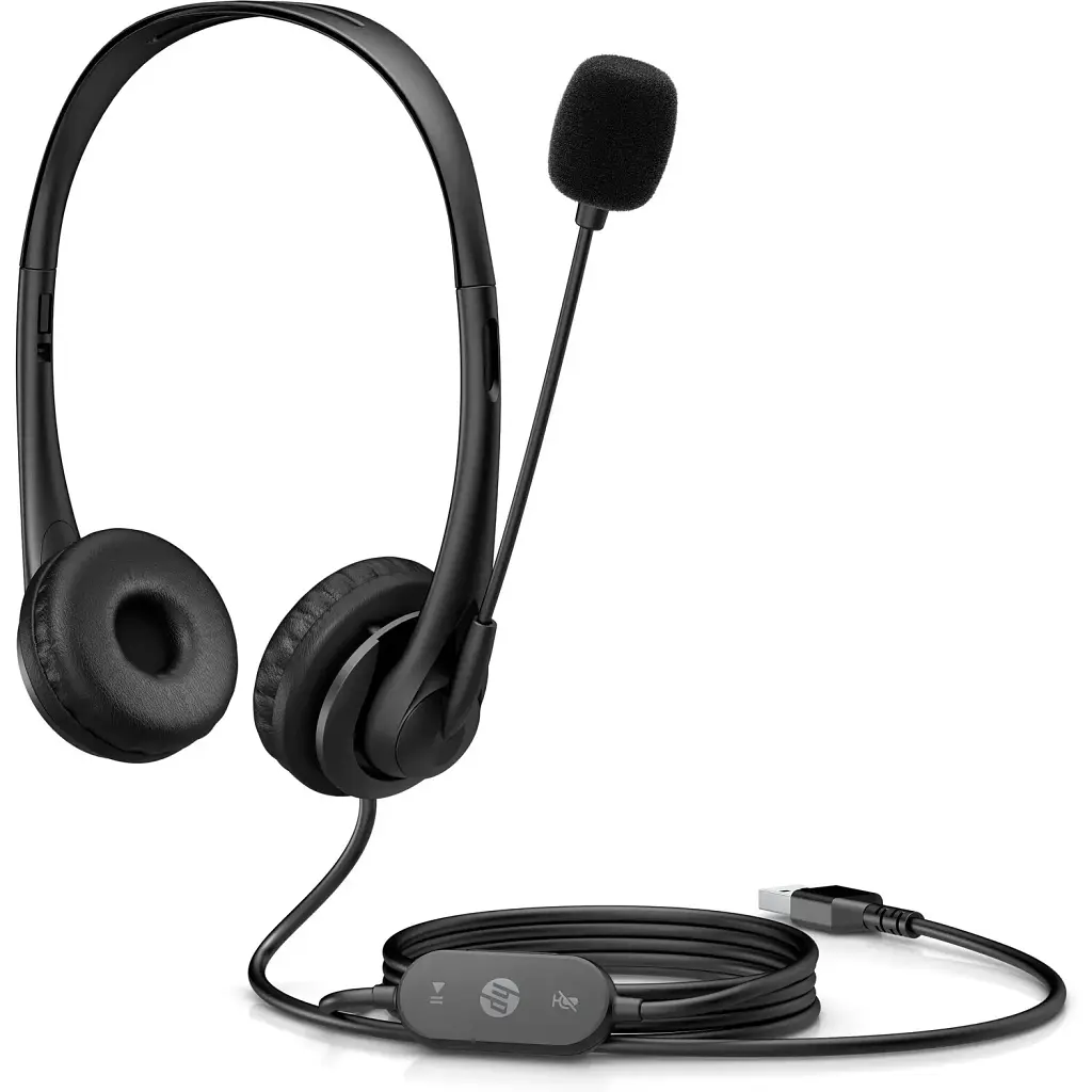 Гарнітура HP Stereo G2 USB чорна - фото 5