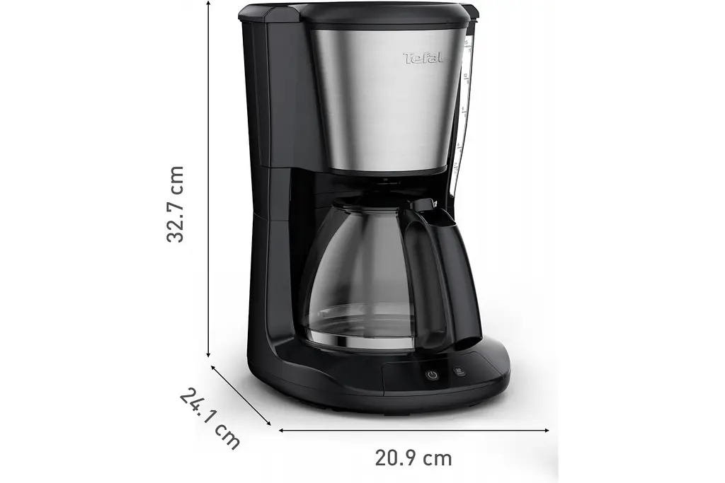 Кавоварка крапельна Tefal Subito чорно-сріблястий 1.25 л (CM5S1DE0) - фото 3