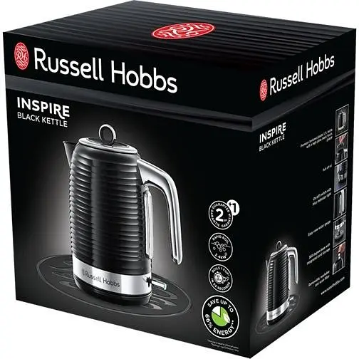 Чайник Russell Hobbs 24361-70 Inspire Black - фото 3