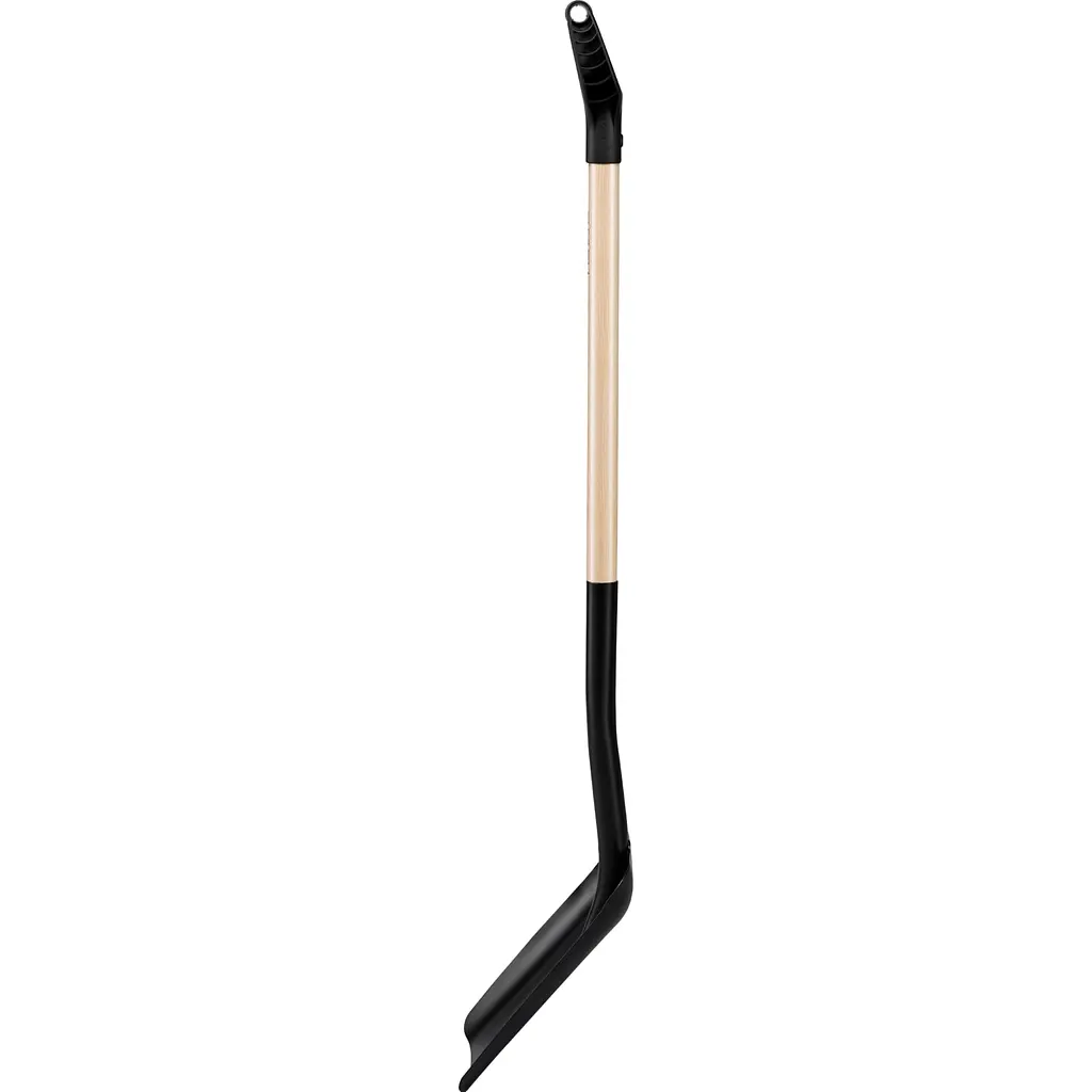 Лопата совкова Fiskars Solid з дерев'яною ручкою (1066723) - фото 3