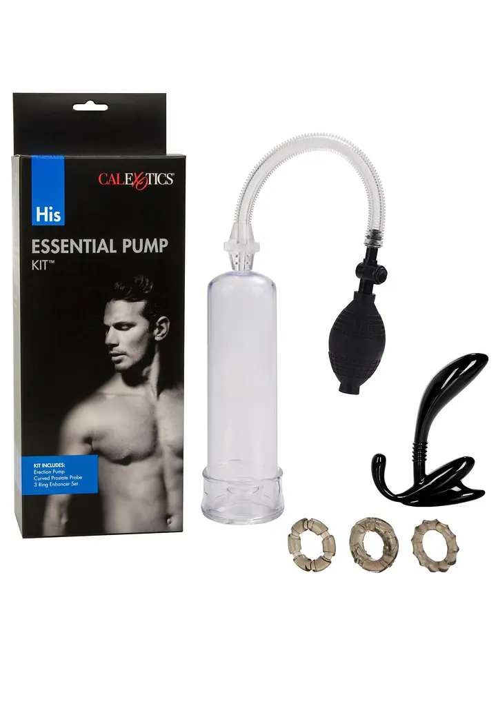 Набір CalExotics California Exotic Novelties His Essential Pump Kit для збільшення члена 19.8х5.8 см
