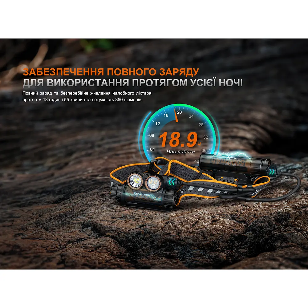 Удлинитель питания Fenix ​​ARB-LP21 для фонаря HM75RSE с функцией Power Bank - фото 7