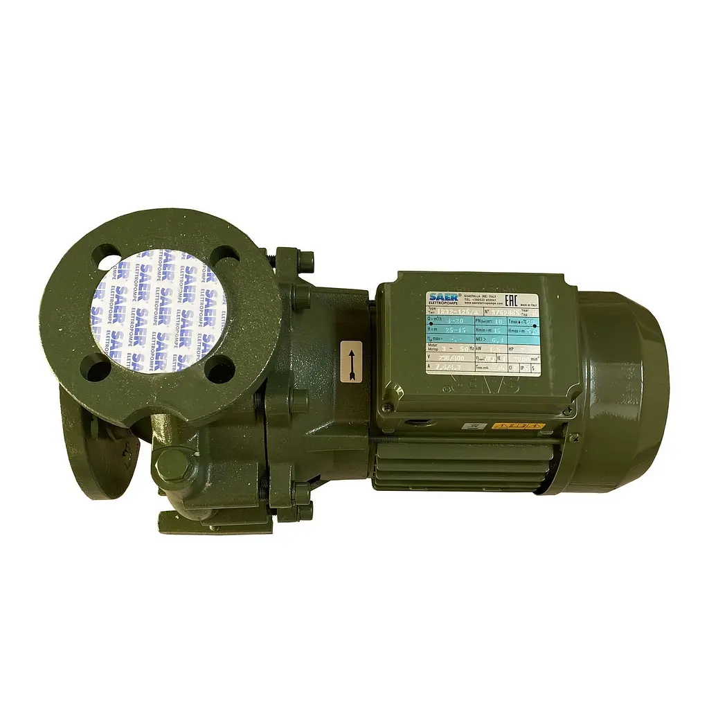 Насос моноблочний Saer IR 32-125A 1,5 кВт (20 м3/год, 25,4 м) - фото 6