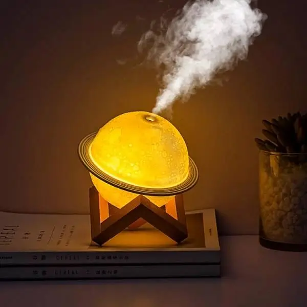 Зволожувач повітря на підставці з підсвічуванням Humidifier Планета (PH126499) - фото 2