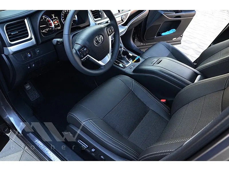 Авточохли модельні MW Brothers для Toyota Highlander III c 2014 - фото 7