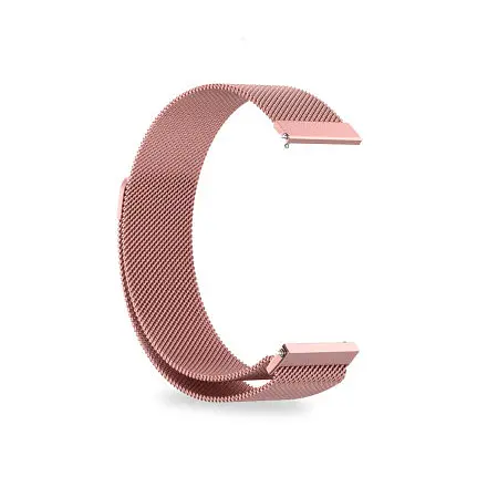 Ремінець Watchbands Milanese Loop Samsung Gear S3 FrontierClassic - рожевий ширина кріплення 22мм нержавіюча сталь розмір L (WB8016341) - фото 3