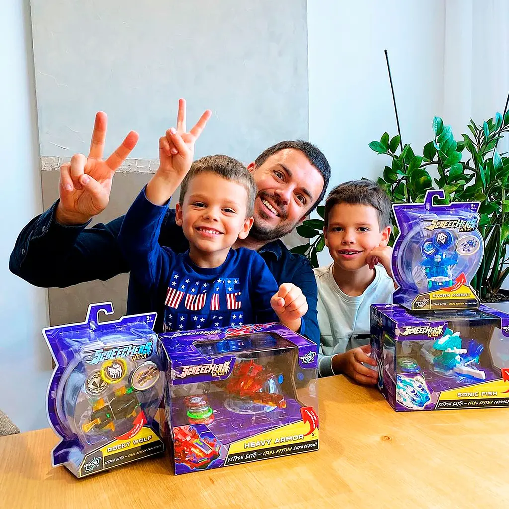 Машинка-трансформер Screechers Wild S3 L1 Роківульф (EU682103) - фото 10