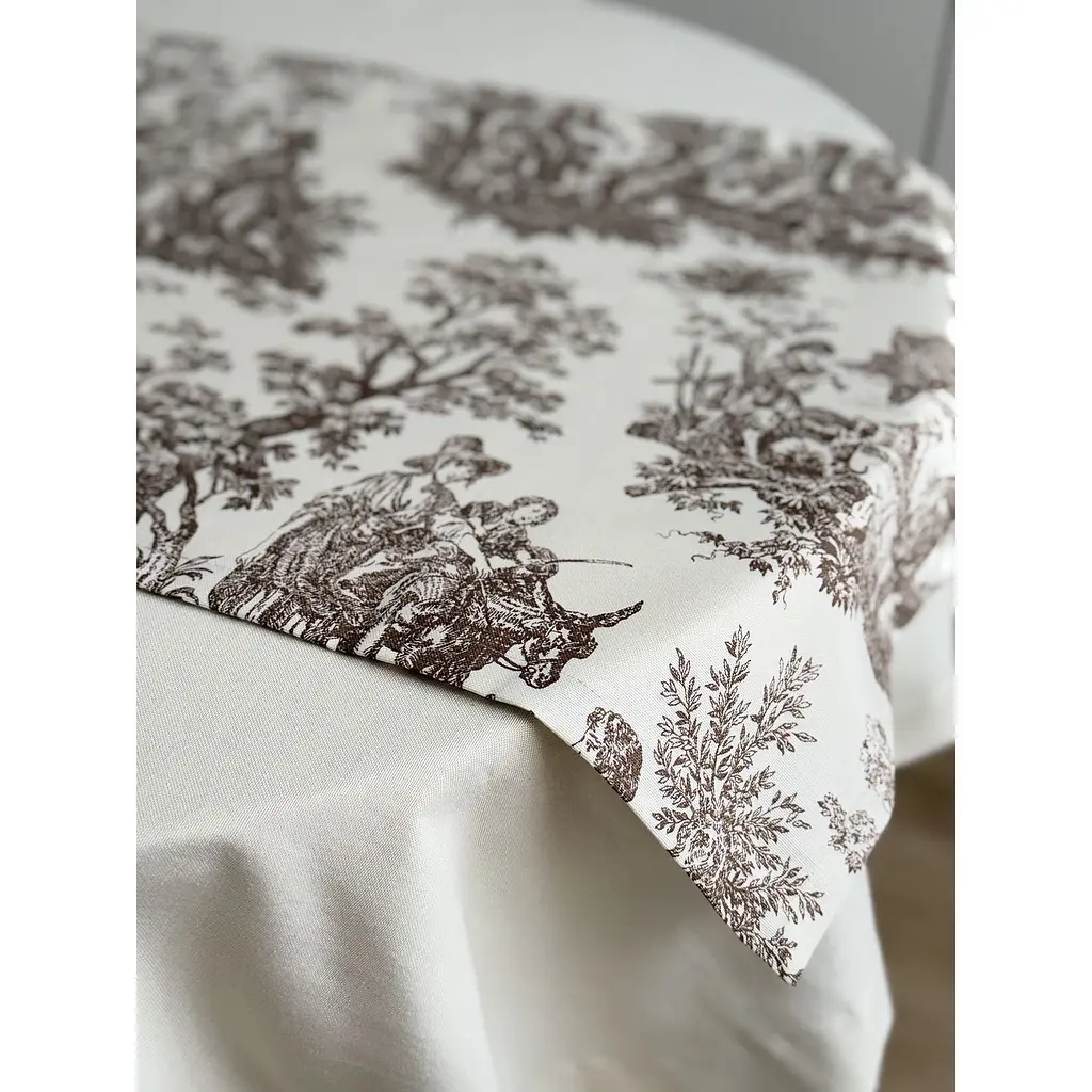 Раннер Ecotton Duck 45х170 см бежевая (25004) - фото 3