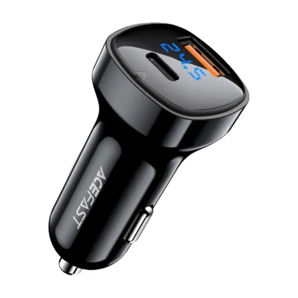 Автомобільний зарядний пристрій XPRO CC43 PD45W+QC3.0 чорний (37479-01) - фото 10