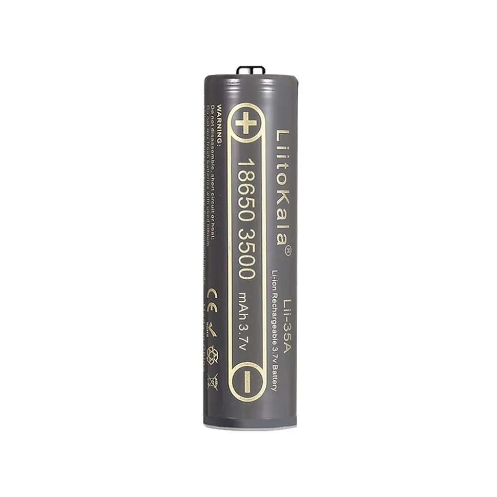 Акумулятор LiitoKala Lii-35A-PCB 18650 3500mah battery - фото 4