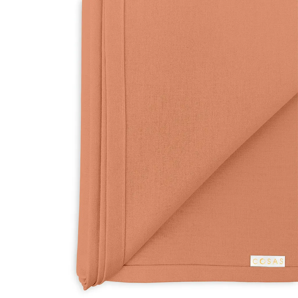 Комплект постільної білизни Cosas сімейний ORANGE PALMS CS1 2 x 160 x 220 см (PalmBeigeOrange_Terrakot_160x2) - фото 9