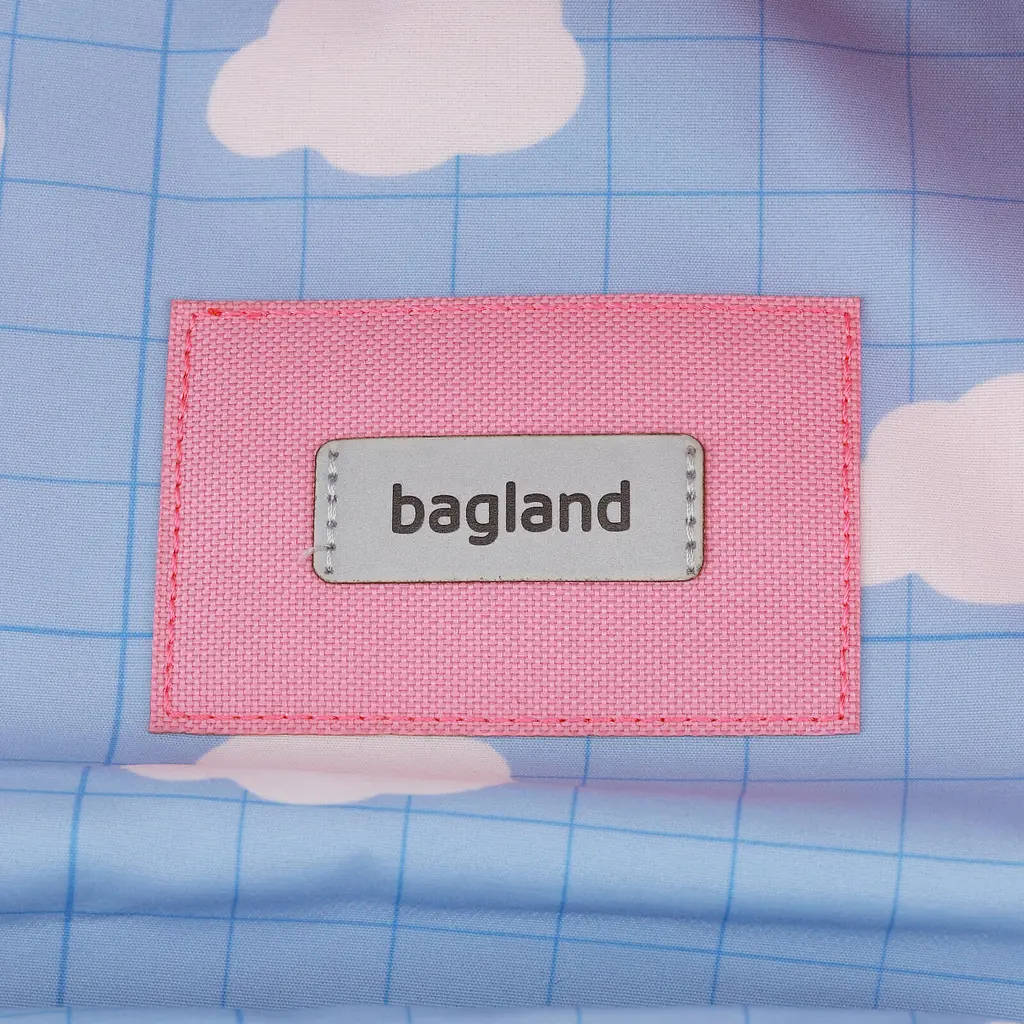 Рюкзак Bagland Stylish XL 34 л сублімація 1435 блакитний (00558694) - фото 5