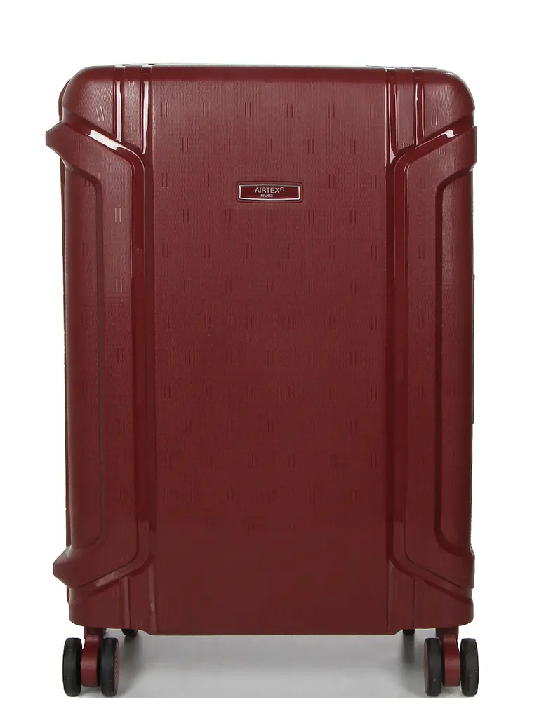Валіза маленька S поліпропілен Airtex 645 33л 55×38×23 см Червона - фото 3
