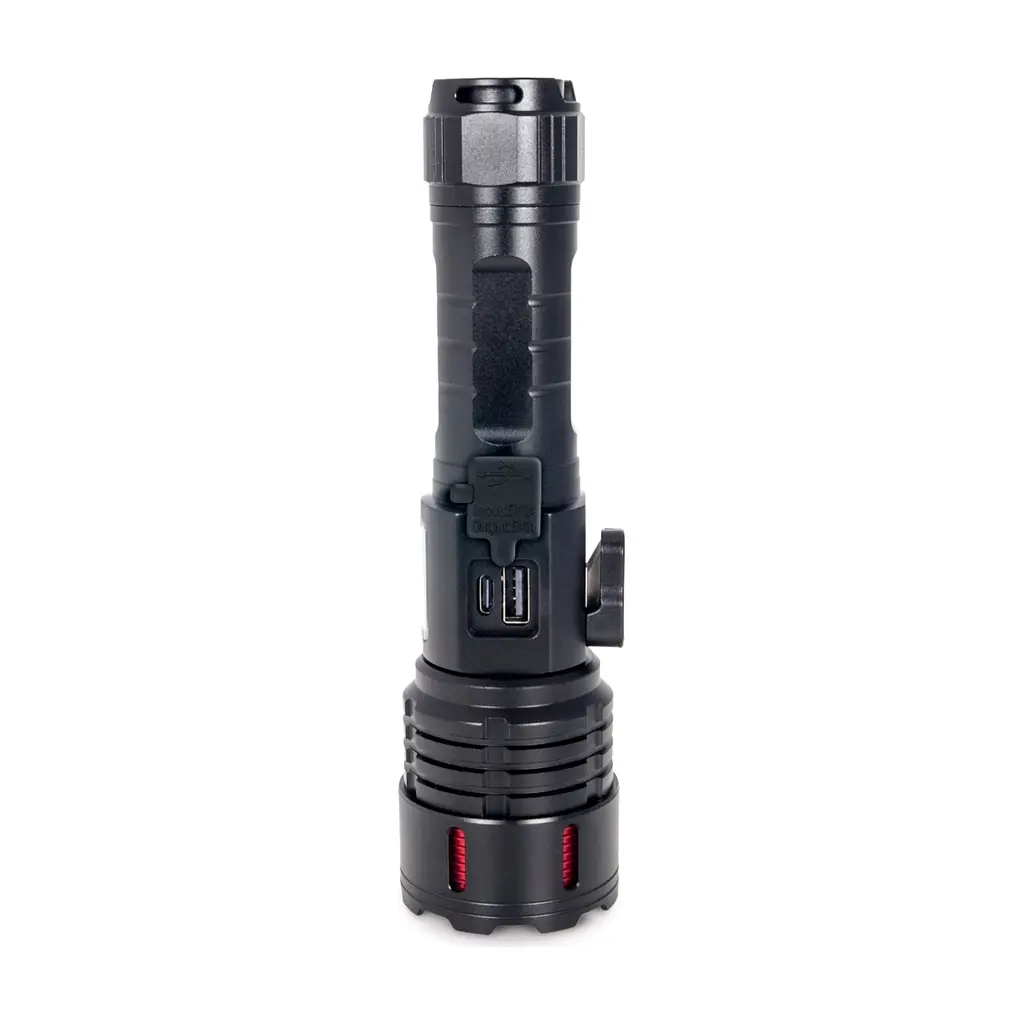 Ліхтар Quantum QM-FL1036 STREAM 4500mAh 10WLED zoom +3WCOB Type-C/Power Bank (QM-FL1036) - фото 9