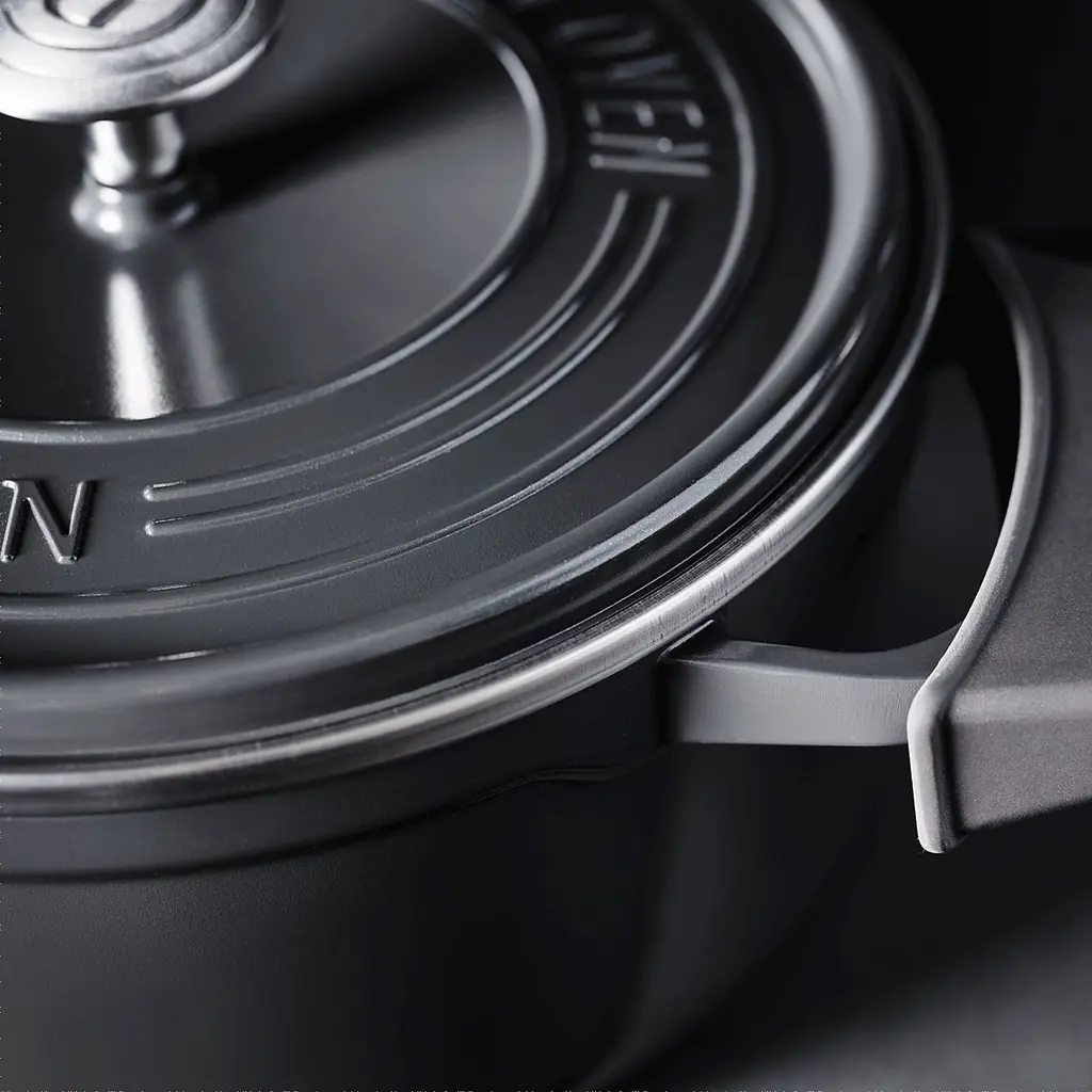 Гусятниця GreenPan Featherweights з кришкою 25 см  6.2 л чорна (CC002222-001) - фото 2