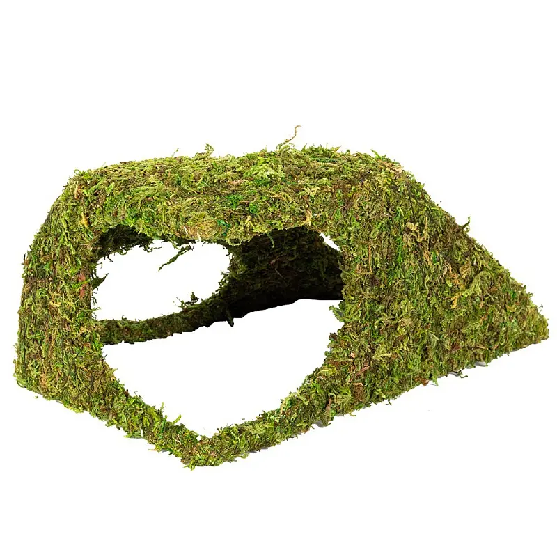 Схованка з живим мохом Repti-Zoo Natural Mossy Hill 26x18x13 см для тераріуму, рептилій і геконів (ERS30) - фото 4