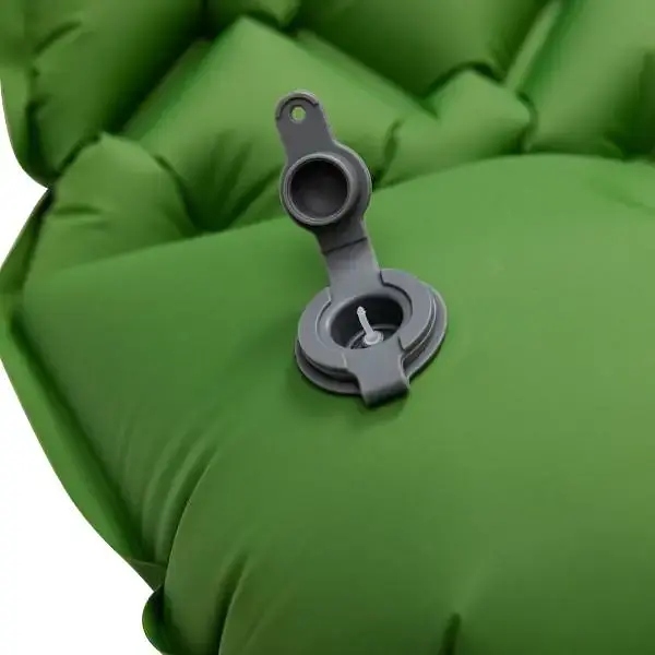 Матрац надувний Lugi із TPU 190х55х3 см з подушкою зелений SJ-0084GR - фото 3