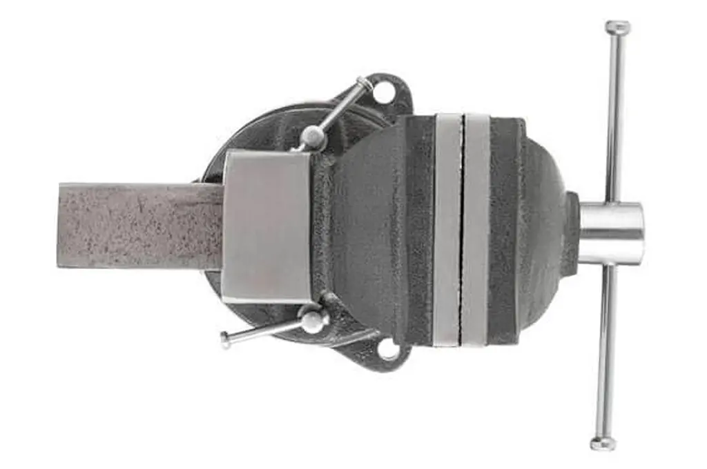 Ручні тиски поворотні слюсарні Intertool HT-0081 100 мм x 5.85кг - фото 6