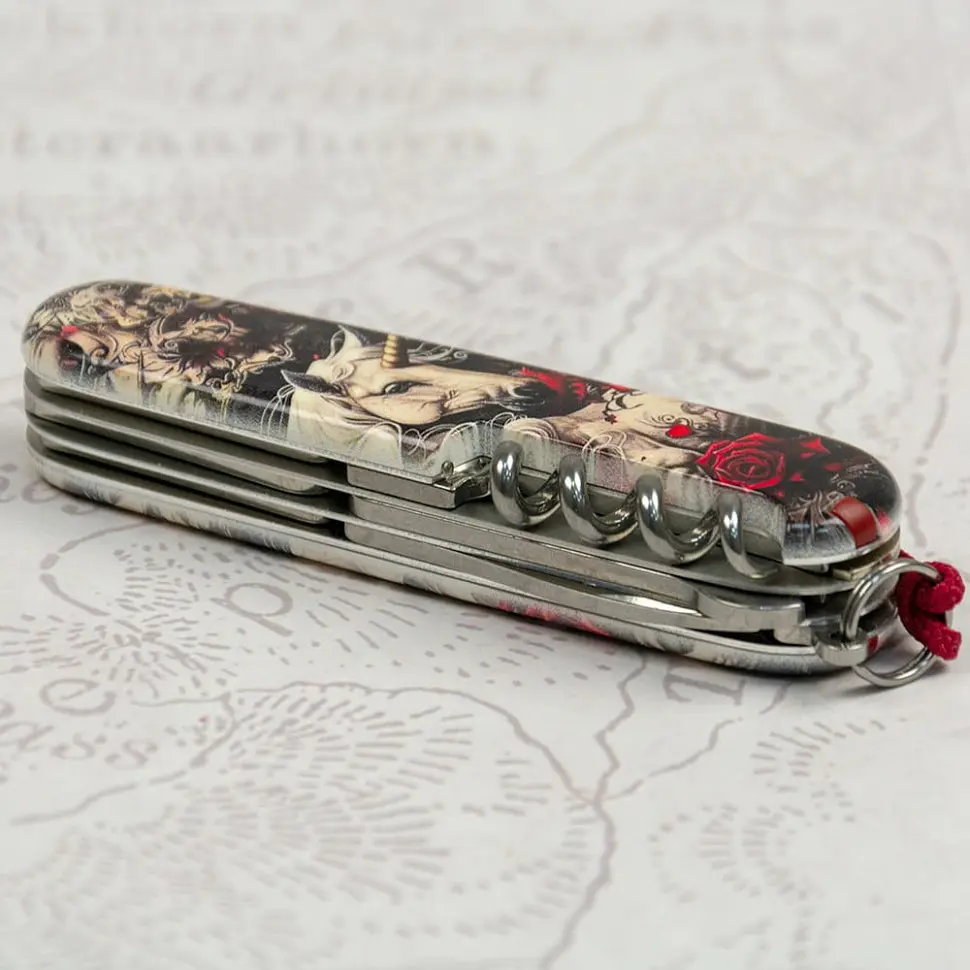 Складаний ніж Victorinox CLIMBER ZODIAC Чарівний эдиноріг 1.3703.7.Z5240pk - фото 8